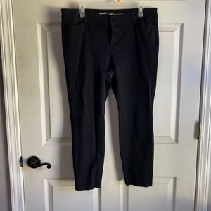 Black Cropped Pants